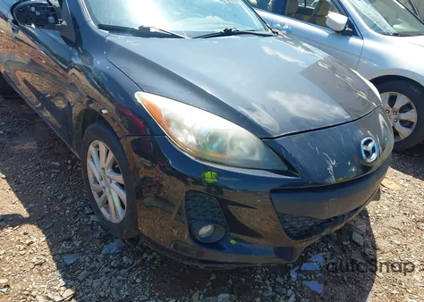 2012 Mazda Mazda3 I Touring z USA, uszkodzony, nr VIN JM1BL1V70C1541141